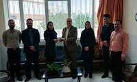 دیدار مدیریت شبکه بهداشت و درمان شهرستان رزن با پزشکان بیمارستان ولیعصر(عج) به مناسبت روز پزشک